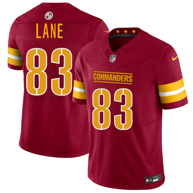 Youth Burgundy Washington Commanders #83 Jaylin Lane 2025 Draft F.U.S.E. Vapor Limited Stitched Football Jersey